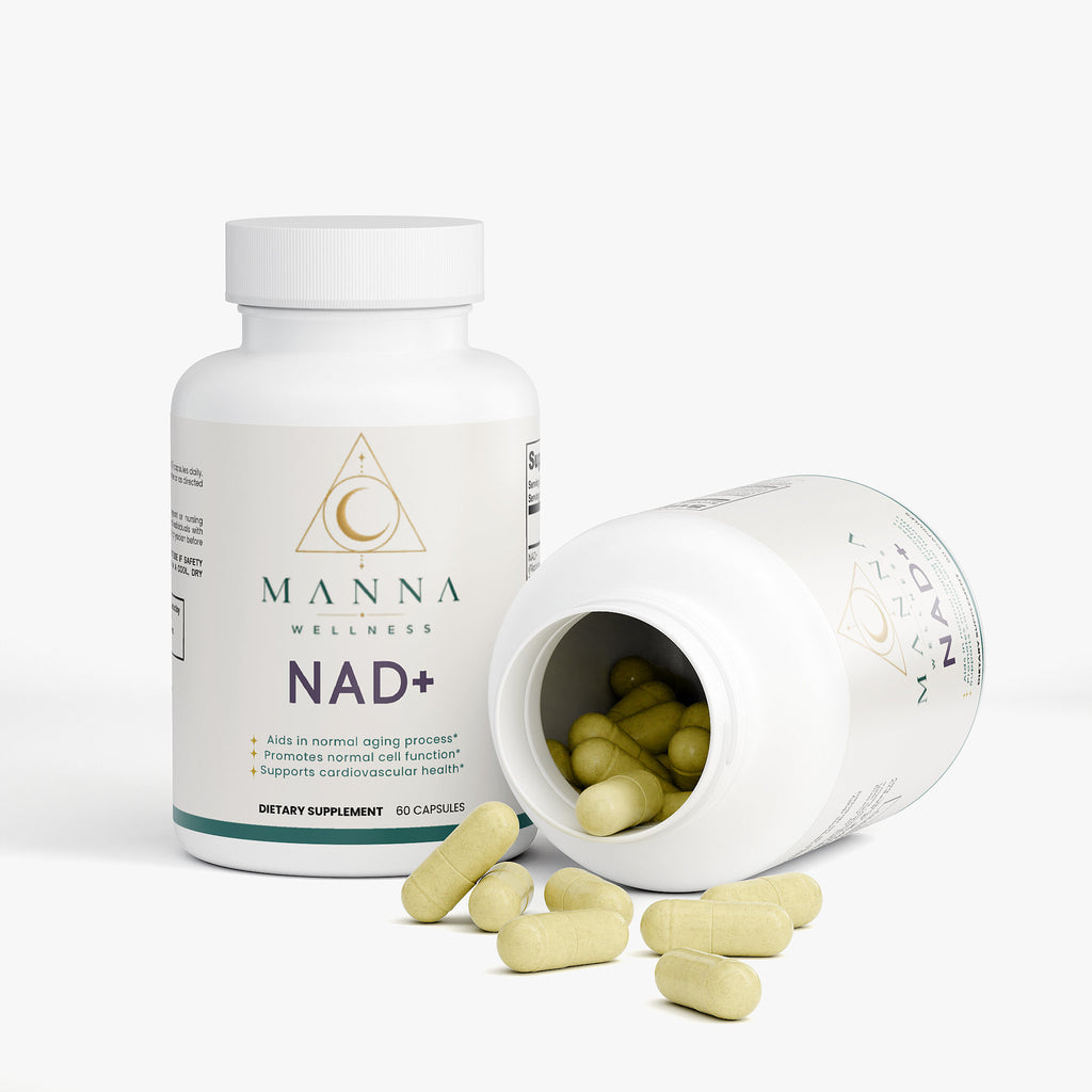 NAD+ Supplement with Quercetin & Resveratrol | 500mg | 60 Capsules